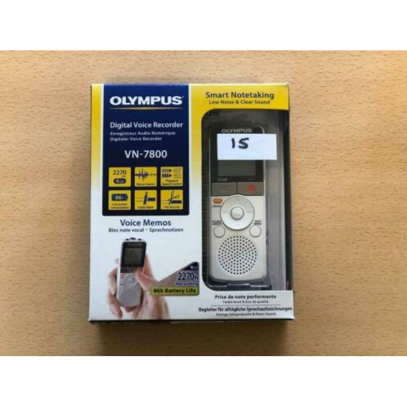 Olympus VN-7800 Voicerecorder (10 stuks)