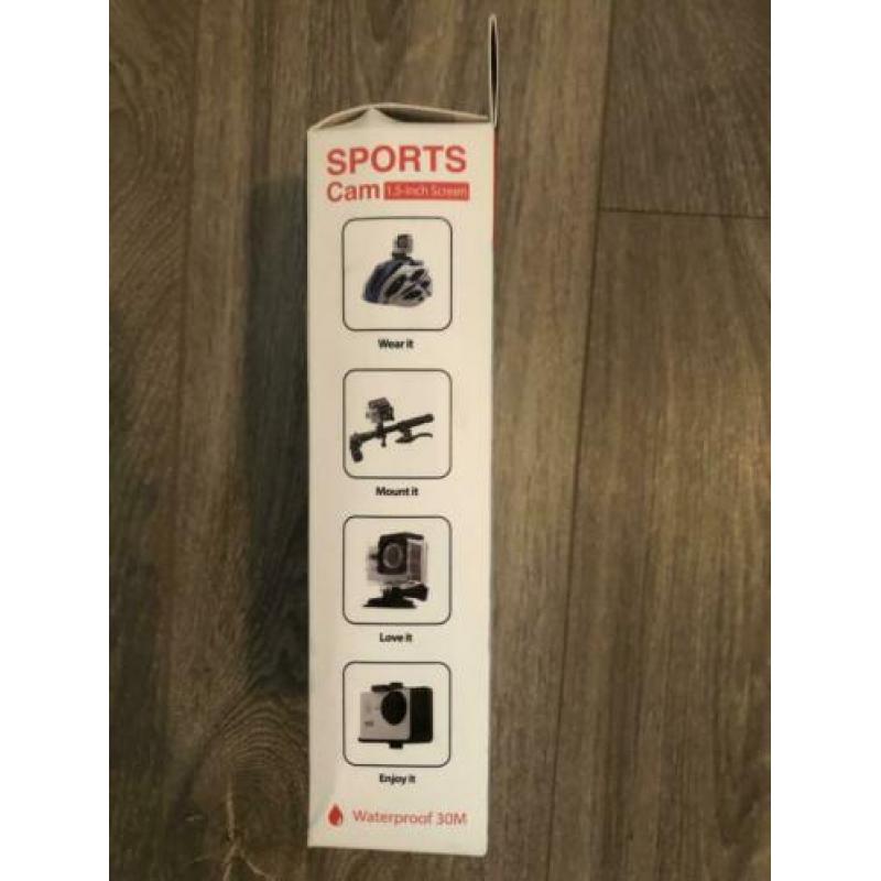 Sports cam videocamera HD 720p