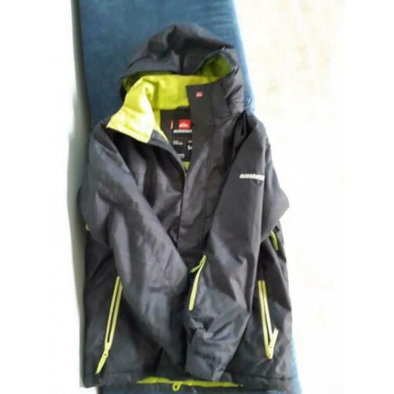 Zwarte ski jas Quicksilver maat 14 jaar