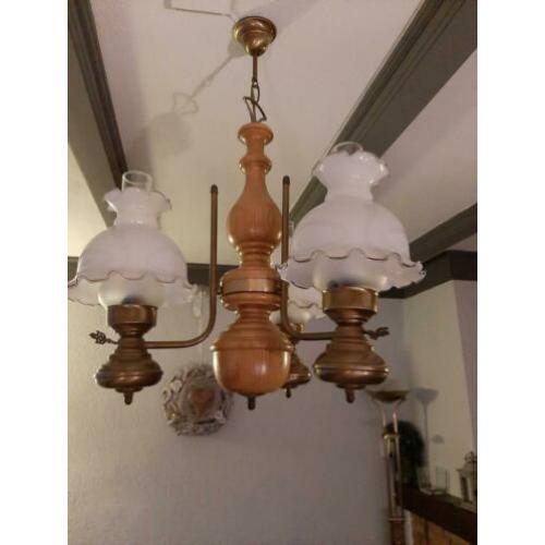 Hanglamp en 2 wandlampen