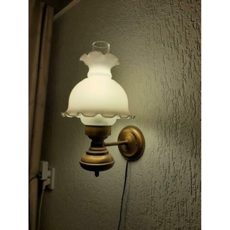Hanglamp en 2 wandlampen