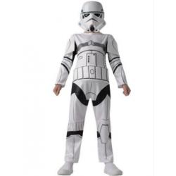 Stormtrooper pak StarWars maat 122-128 zgan!!