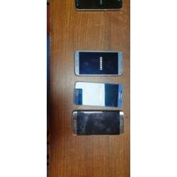 Partijtje samsung telefoons s5/s6/S7