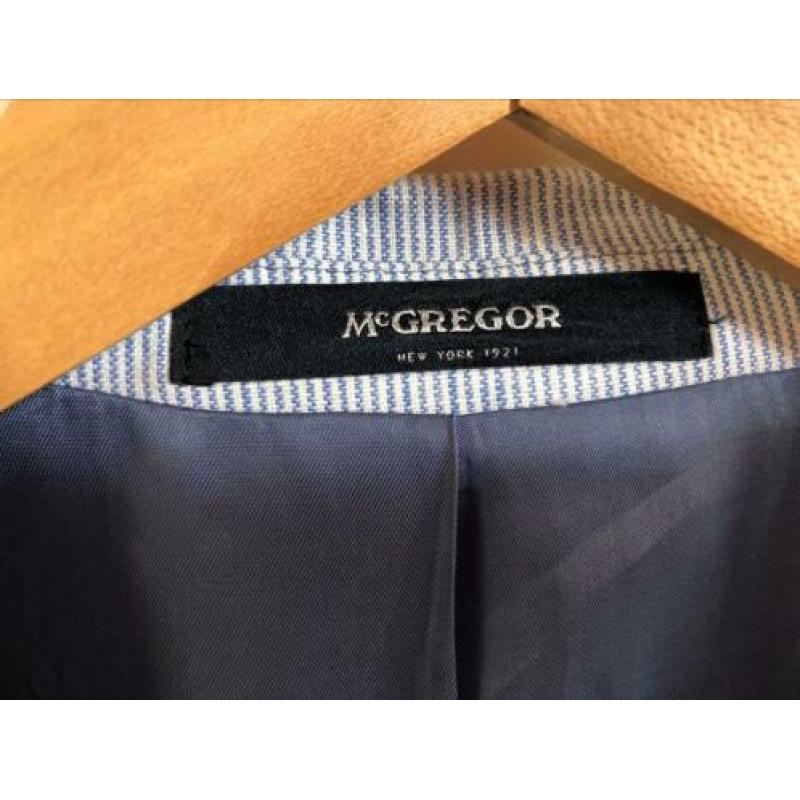 McGregor linnen fijngestreept colbert regular fit 50 / L