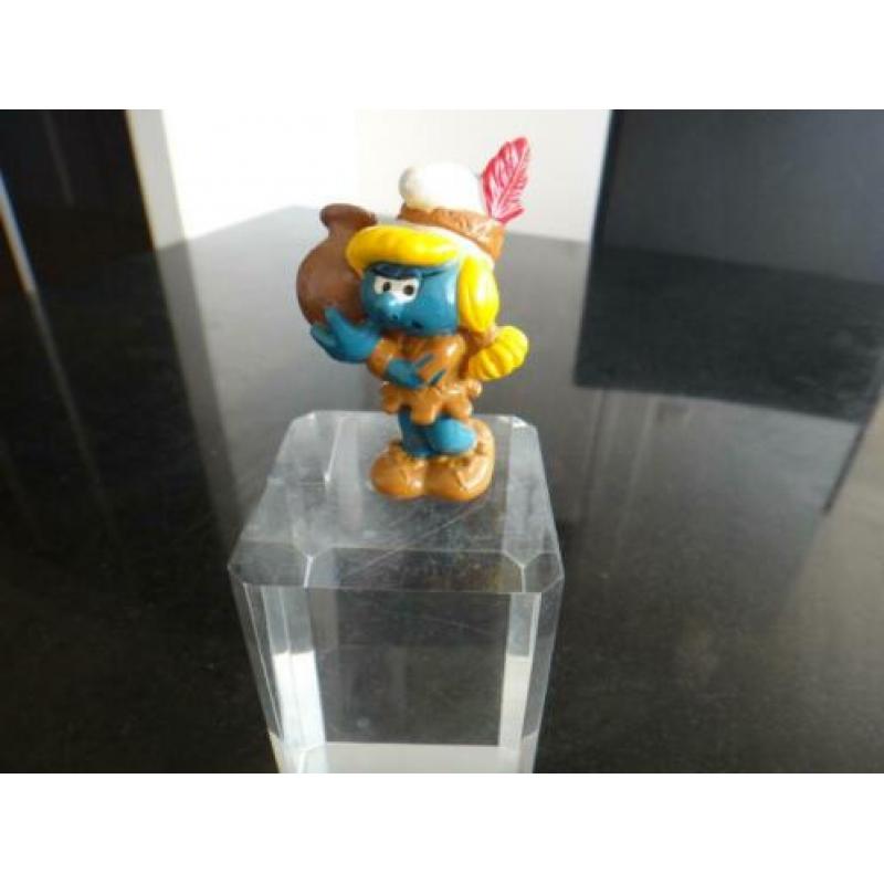 smurf, smurfin met kruik, indiaanse, nummer 2.0167