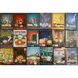 Grote South Park collectie dvd boxen 15 seizoenen