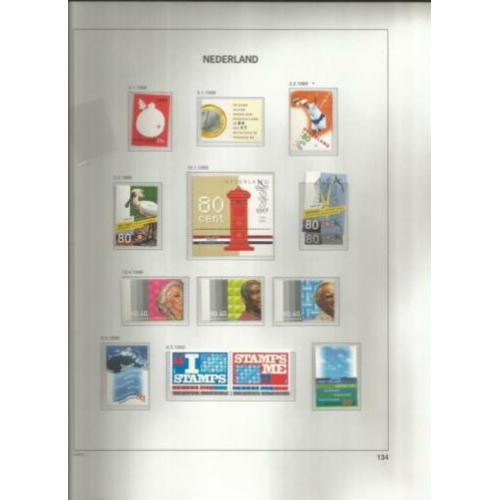 (kdv) zegels.blokjes/vellen uit 1999-2000 postfris zie scan