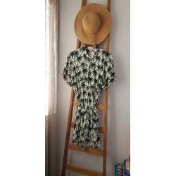 Fabienne Chapot, palm leaves dress (M)