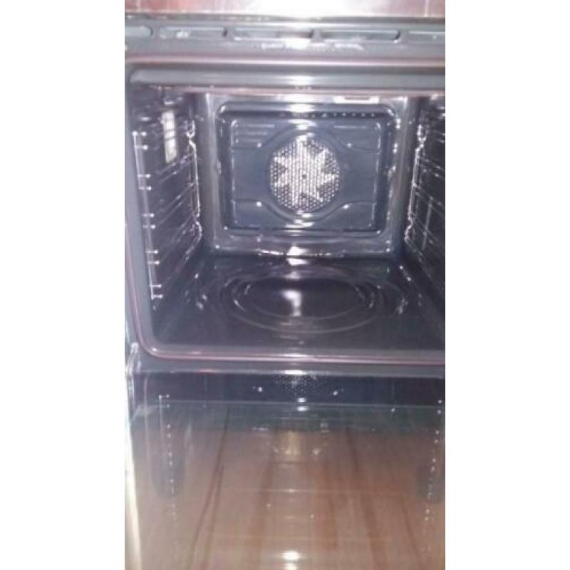Rvs smeg gasfornuis 4pits met hetelucht oven