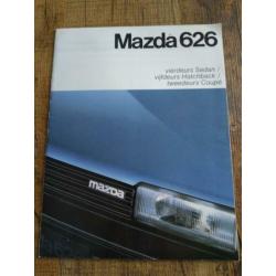 Mazda 626 folder uit 1986