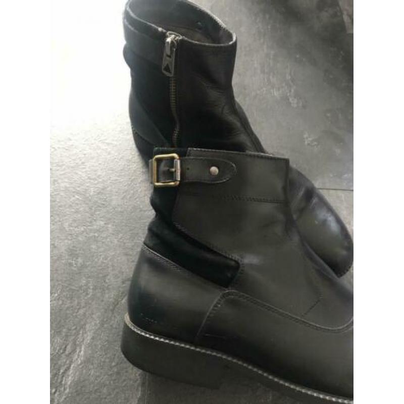 G STAR RAW zwarte leer laarsjes 42 heren booties mode
