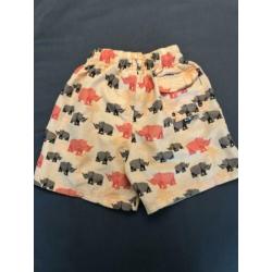 KIWI - oranje zwemshort - 152
