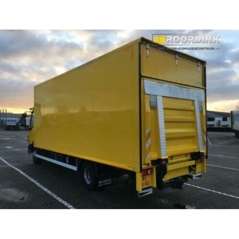 Daf FA LF45 3D spoiler, 1500 kg laadklep, vangmuil