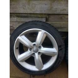 Audi velgen 17 inch