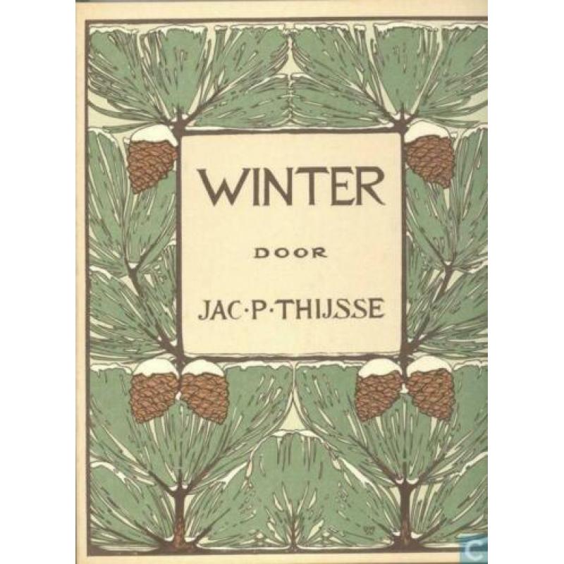 Verkade plaatjesalbum Winter van Jac. P. Thijsse (1975)