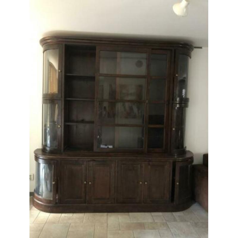 buffetkast/boekenkast eiken