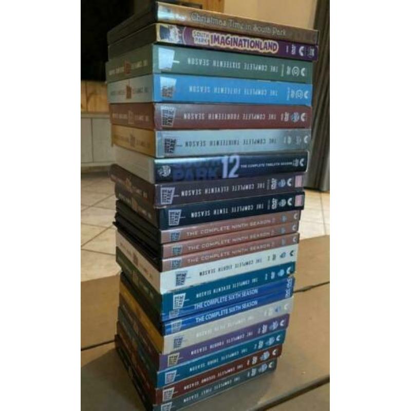 Grote South Park collectie dvd boxen 15 seizoenen