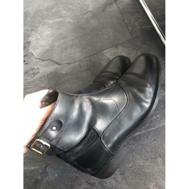 G STAR RAW zwarte leer laarsjes 42 heren booties mode