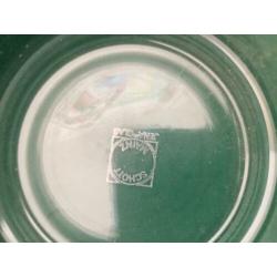 Retro zeldzame theeglazen (3x) Schott Mainz Jena Glass