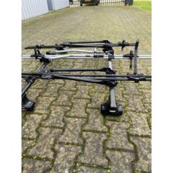 Fietsendrager voor op het dak voor 3 fietsen