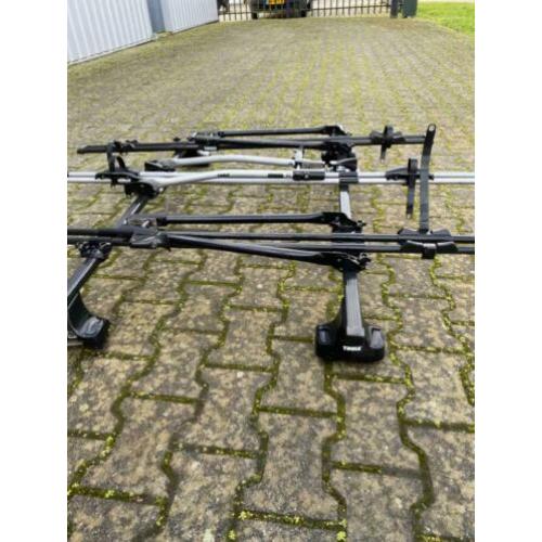 Fietsendrager voor op het dak voor 3 fietsen
