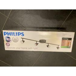 Spotlamp brons, nieuw