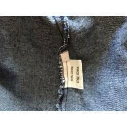 Jeansjas met capuchon