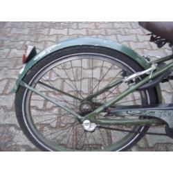 24 inch gebruikte stoere gazelle FREESTYLER n3 legergroen !!