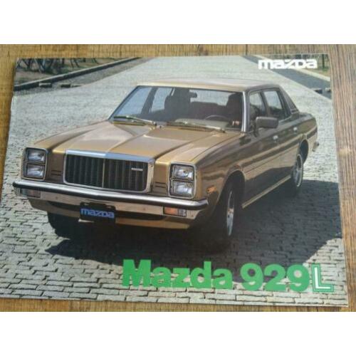 Mazda 929 L (legato) folder uit 1978