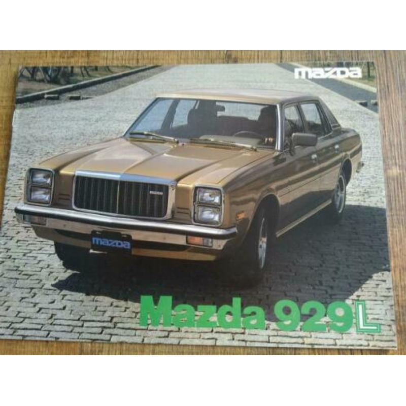 Mazda 929 L (legato) folder uit 1978