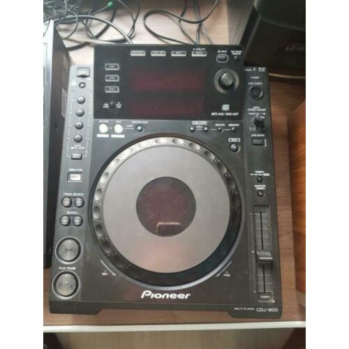 Pioneer DJ set 2x CDJ900 1x DJM900 nxs nexus inc. speakers