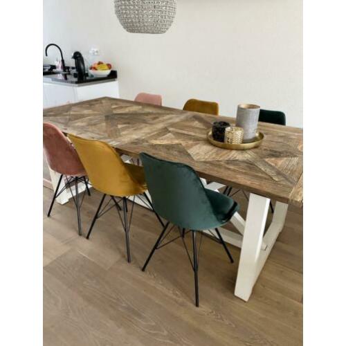 Mooie tafel van Riviera Maison 220x100