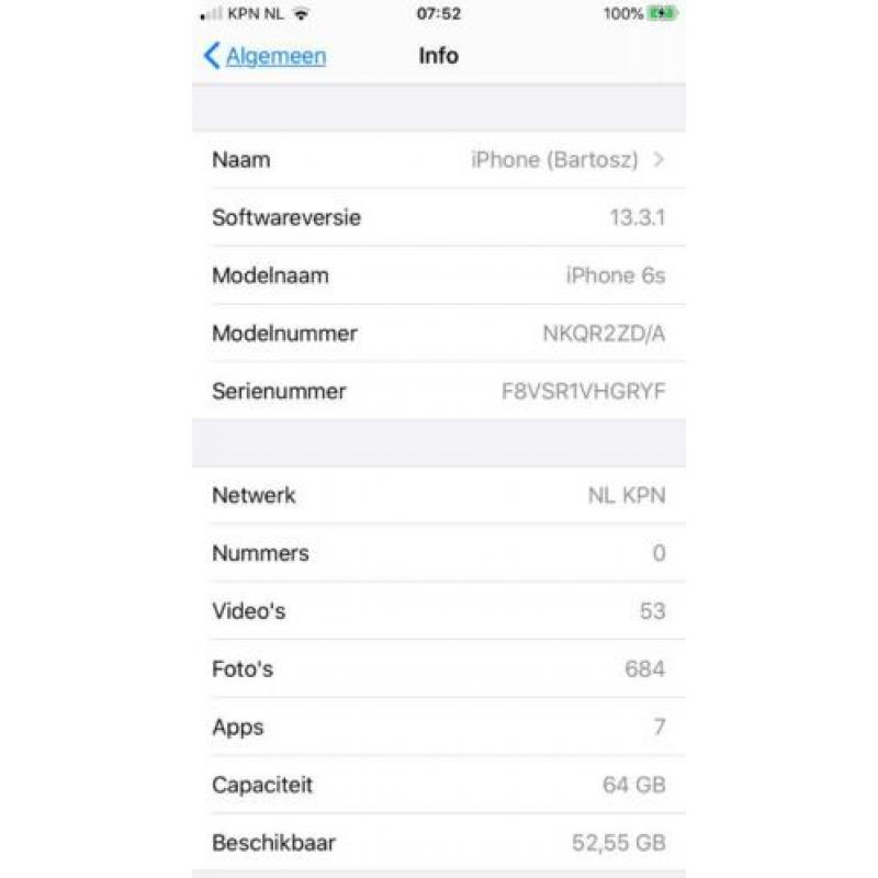 iPhone 6s-64gb ROOD