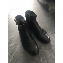 G STAR RAW zwarte leer laarsjes 42 heren booties mode