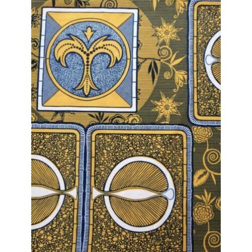 Afrikaanse Wax Stof | Vlisco | 90x120 cm