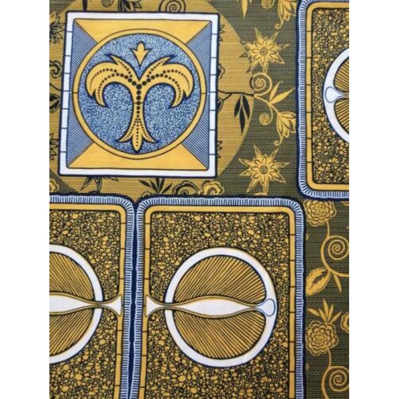 Afrikaanse Wax Stof | Vlisco | 90x120 cm