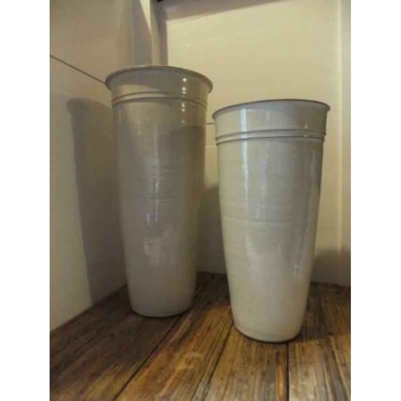 grote vintage vaas, vloervaas, zware kwaliteit, 30 cm