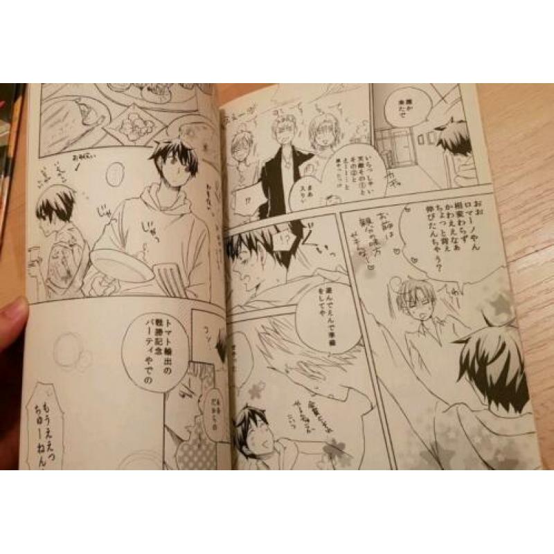 Hetalia Doujinshi Nederland en Spain Japans