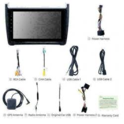 VW Polo bluemotion radio navigatie android 8.1 wifi dab 9''