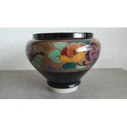 Gouda Holland pot bloempot plateel aardewerk