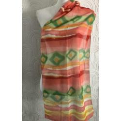 Polyester sjaal - 39x156 cm - geprint