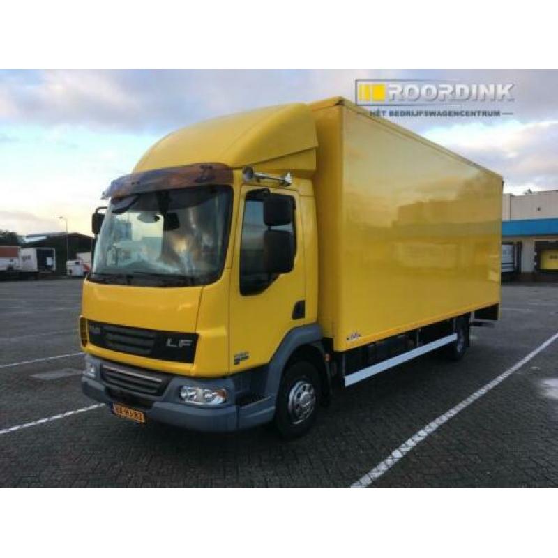 Daf FA LF45 3D spoiler, 1500 kg laadklep, vangmuil