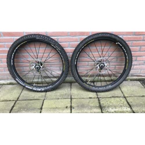 Mavic Crossmax ST 26” wielset met rond 160 XT schijfremmen