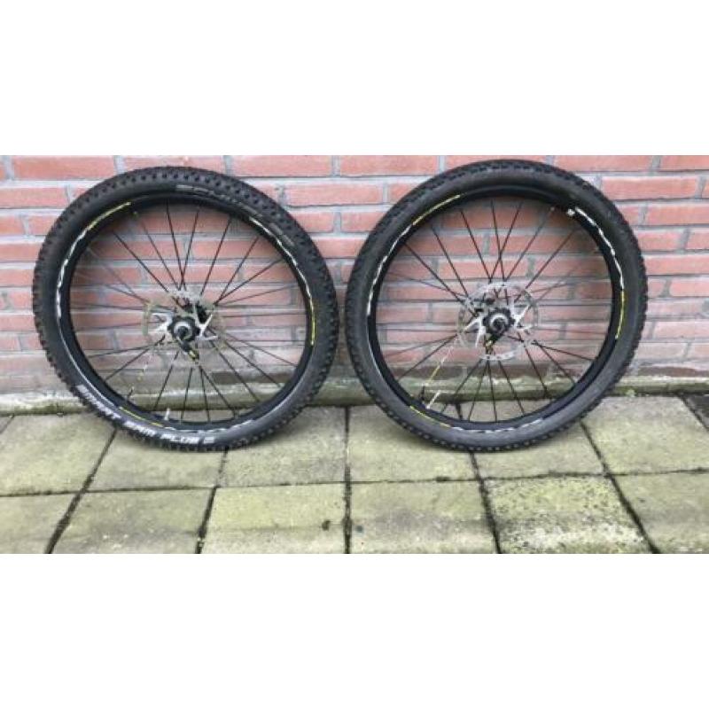 Mavic Crossmax ST 26” wielset met rond 160 XT schijfremmen