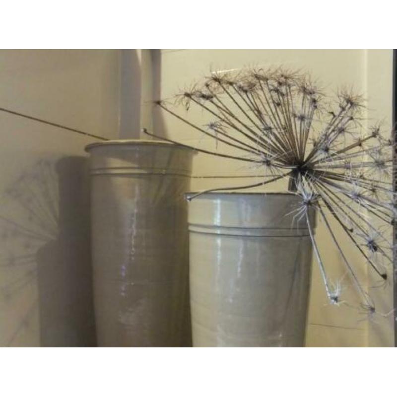 grote vintage vaas, vloervaas, zware kwaliteit, 30 cm