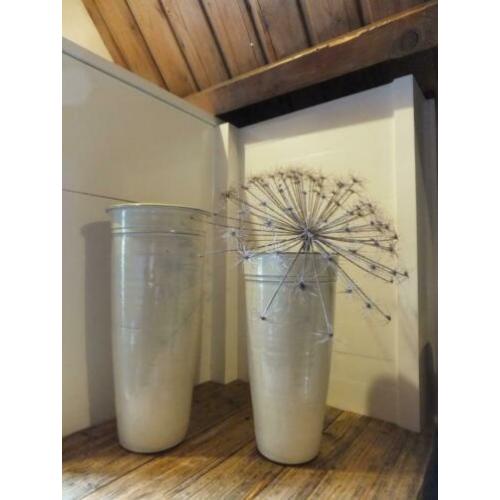 grote vintage vaas, vloervaas, zware kwaliteit, 30 cm