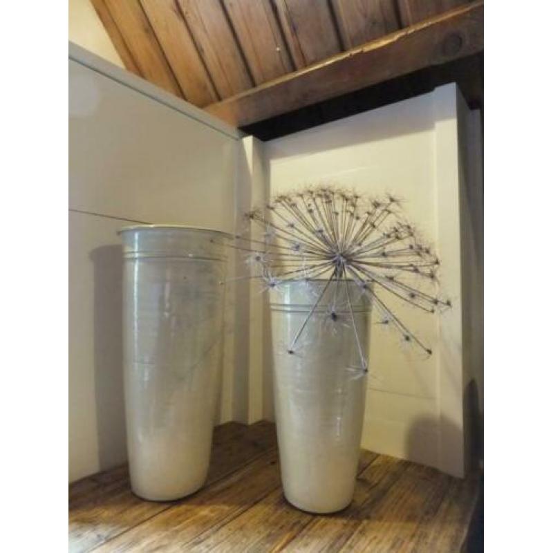 grote vintage vaas, vloervaas, zware kwaliteit, 30 cm