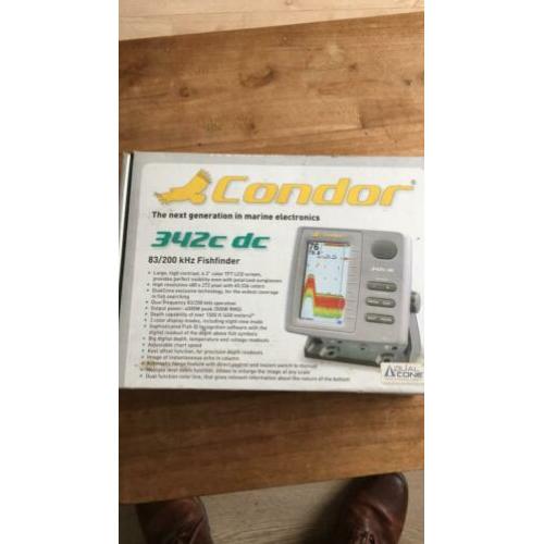 Dieptemeter fishfinder condor 342c
