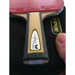 Butterfly innerforce zlc met twee keer Rakza 7 (2mm)