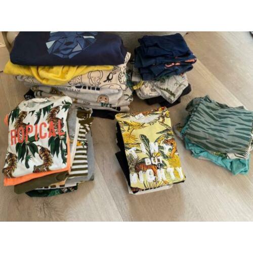 Kinderkleding (jongens) maat 98-104 en enkel 110 zgan